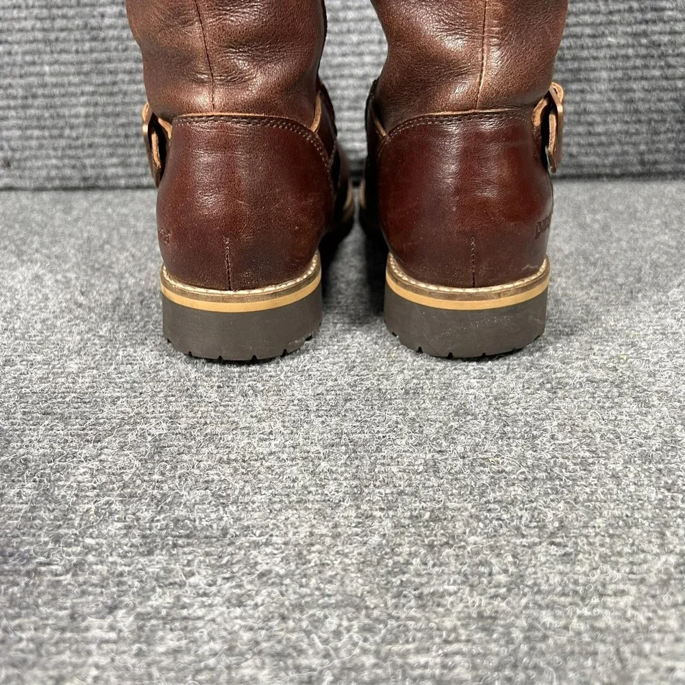 Patagonia Boots Womens Size 6.5 37.5 Brown Leather Buckle‎ Mid Calf Thatcher